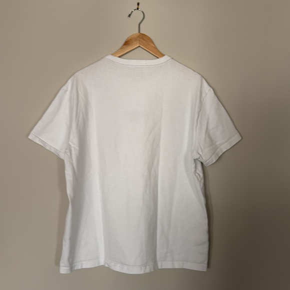 Vintage 90s Polo Sport Polo by Ralph Lauren Mens White T-Shirt rare Polo Sport M - Picture 6 of 7